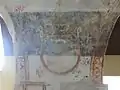 Traces de la litre seigneuriale au sud.