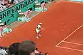 Gastón Gaudio à Roland-Garros.