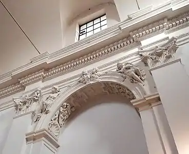 Détail de stuc.