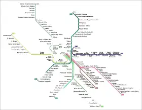 Image illustrative de l’article Service ferroviaire suburbain de Rome