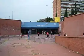 Image illustrative de l’article Rebibbia (métro de Rome)