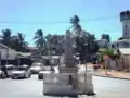 Rond-point d'Antsohihy (Montrant la statue de TSIRANANA Philbert)