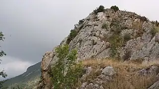 Reste de muraille.