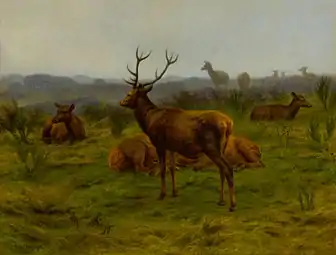Le Monarque du troupeau, 1868,collection privée, Vente 2009.