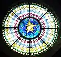 rosace de l'église de Villeneuve