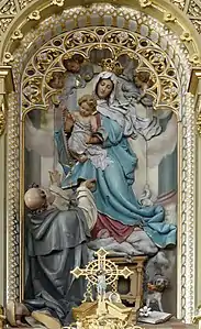 Église Saint Ulrich, Ortisei, Italie.