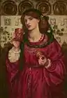Dante Gabriel Rossetti, La Coupe d'amour, 1867