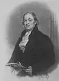 Le président pro tempore du Sénat James Ross.