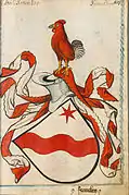 Armoiries de Rotenhan de l'armorial de Scheibler (de)