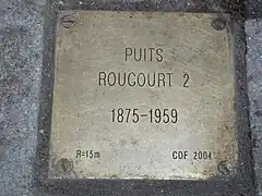 Puits Roucourt no&nbsp;2, 1875 - 1959.
