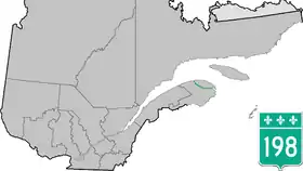 Image illustrative de l’article Route 198 (Québec)