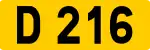 Cartouche de la route