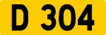 Cartouche de la route