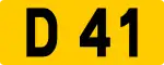 Cartouche de la route