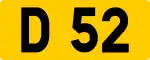 Cartouche de la route