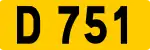 Cartouche de la route