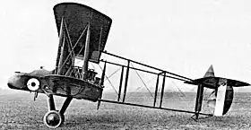 Vue de l'avion.