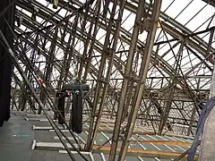 Royal Albert Hall : structure du dôme