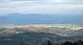 Vue depuis Wielka Sowa sur le massif Ślęża