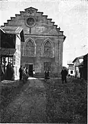 la synagogue.