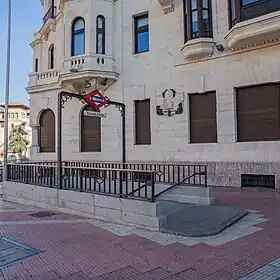 Image illustrative de l’article Rubén Darío (métro de Madrid)
