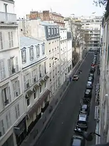 Rue Jules-Chaplain dans le 6e arrondissement de Paris.