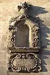 La niche murale au no&nbsp;8 rue d'Angleterre