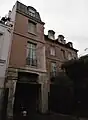 No&nbsp;66-68 : hôtel Boulin vu de l'ancien jardin.