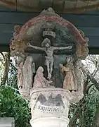 Calvaire en pierre rénové