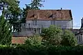 Le château vu de la rue de l’Abreuvoir