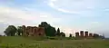 Vue d'ensemble des ruines.