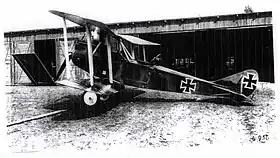 Vue de l'avion.