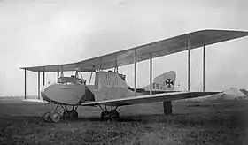 Vue de l'avion.