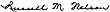 Signature de Russell M. Nelson