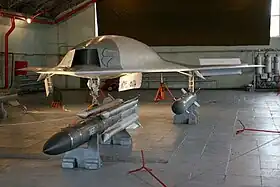 Vue de l'avion.