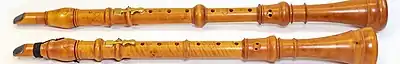 Répliques de clarinette ancienne en buis