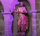 Statue de saint Pierre (XVIIIe siècle).