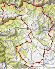 Carte topographique