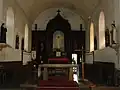 Intérieur, le chœur,