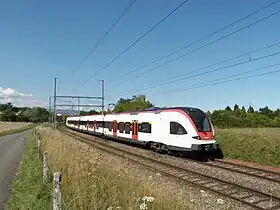 Image illustrative de l’article Ligne de Châtelaine (bif) à la frontière vers Bellegarde