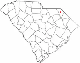 Localisation de Bennettsville