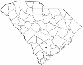 Localisation de Walterboro