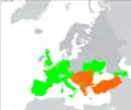 Initiative de Coopération en Europe du Sud-Est (ICESE)'membres observateurs