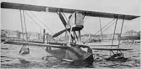 Vue de l'avion.