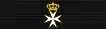 Ruban de chapelain ad honorem de l'ordre de Malte