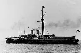illustration de SMS Kronprinz Erzherzog Rudolf