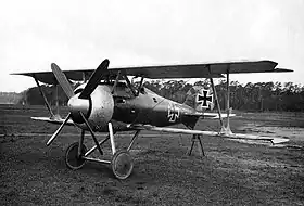 Vue de l'avion.