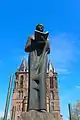 Statue d'Odile d'Alsace.