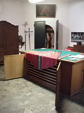 Sacristie de l’église de San Martino di Gennep (Pays-Bas).