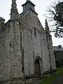 Chapelle Saint-Adrien : façade ouest.